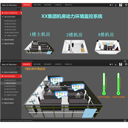 Web组态版机房动力环境监控管理系统